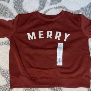 New with tags crewneck sweatshirt! Adorable for Xmas!!!